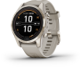 Spordikell Garmin fenix 7S PRO Solar Sapphire - Soft Gold Sand