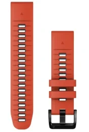 QUICKFIT 22 kellarihmad (22mm) Silikoon - Flame Red/Graphite