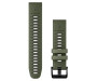 QUICKFIT 22 kellarihmad (22mm) Silikoon - Moss/Graphite