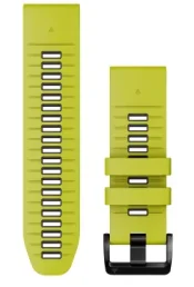 QUICKFIT 26 kellarihmad (26mm) Silikoon - Electric Lime/Graphite