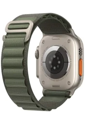 Alpine tekstiil kellarihm Apple watch Army Green 42/44/45/49mm