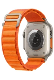 Alpine tekstiil kellarihm Apple watch Oranž 42/44/45/49mm