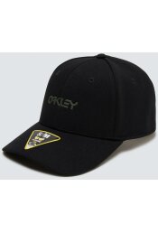 Nokam&uuml;ts OAKLEY 6 Panel Stretch Metallic Hat Blackout S/M