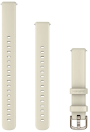 Quick Release kellarihmad (14mm) Silikoon - Cream Gold/Coconut (110 - 175 mm)