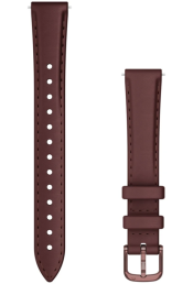 Quick Release kellarihmad (14mm) Nahk - DarkBronze/Mulberry (110 - 175 mm)
