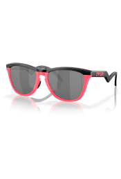 P&auml;ikeseprillid OAKLEY Frogskins Hybrid Matte Black/Neon Pink Prizm Black