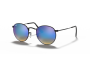 Päikeseprillid Ray-Ban Round Metal Black Blue L