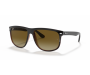Päikeseprillid Ray-Ban Boyfriend Black on Brown Brown Gradient L