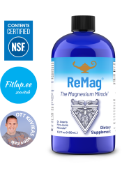 ReMag Liquid Magnesium (toidulisand magneesiumiga) 480ml