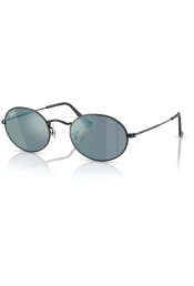 P&auml;ikeseprillid Ray-Ban Oval Black Blue