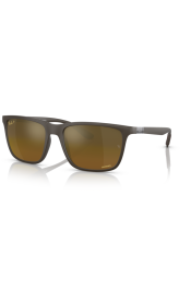 P&auml;ikeseprillid Ray-Ban 0RB4385 Brown Gold & Brown Polarised+