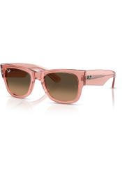 P&auml;ikeseprillid Ray-Ban Mega Wayfarer Transparent Pink Light Brown Gradient Black