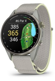 Golfikell Garmin Approach S72 47mm Silver/Citron Titanium