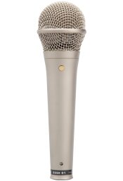Rode S1 Live Condenser Vocal Microphone Satin-Nickel